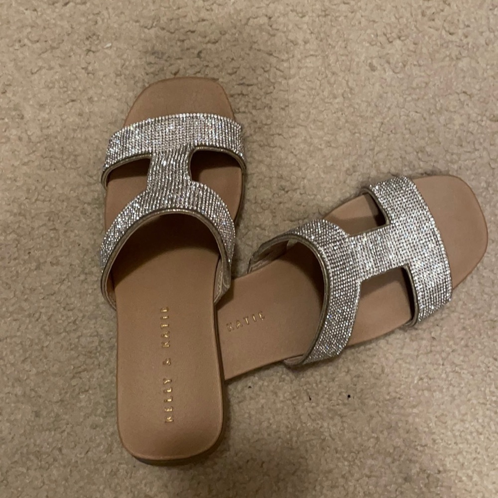 Sparkly sandals